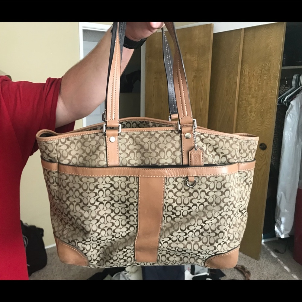 Coach diaper bag / purse